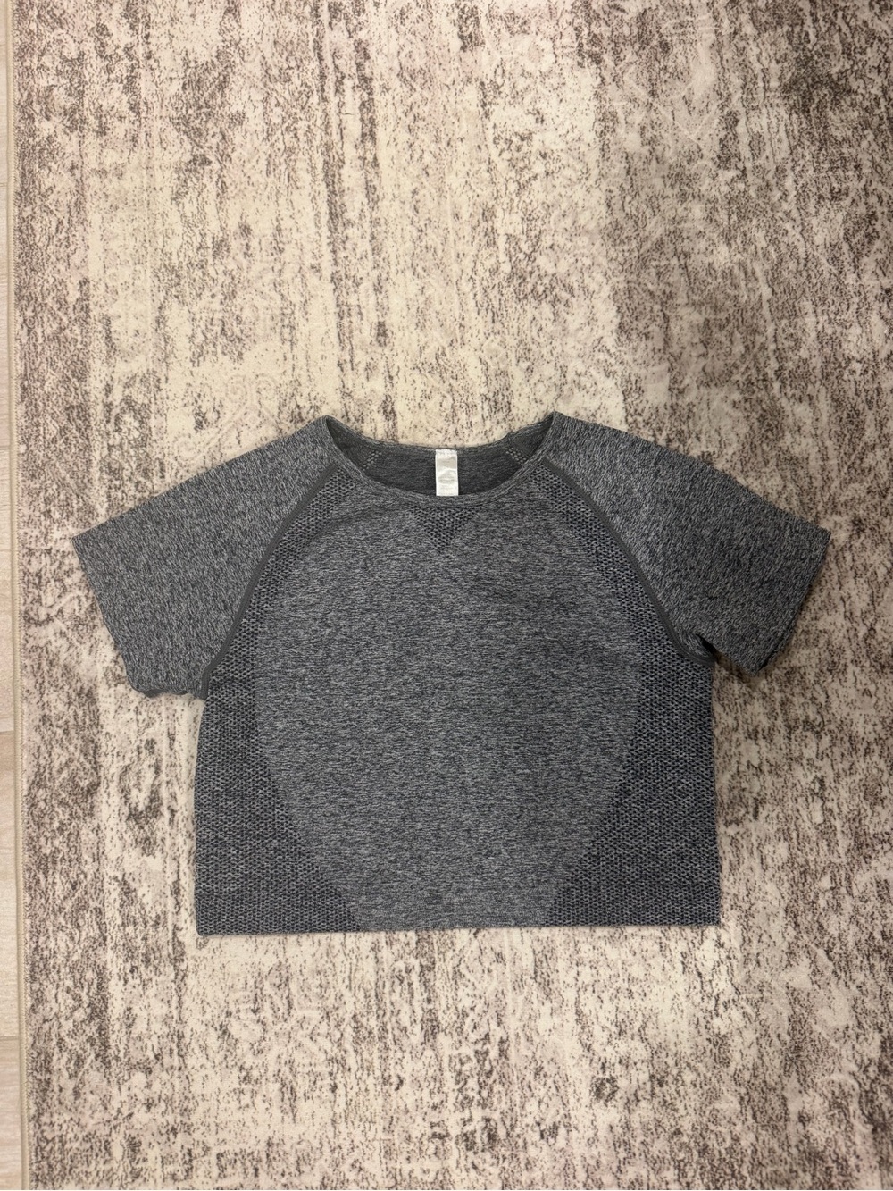 Kids Gray Short-Sleeve Active Tee